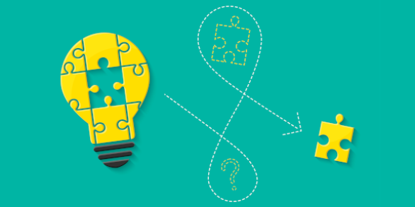 Ampoule en puzzle