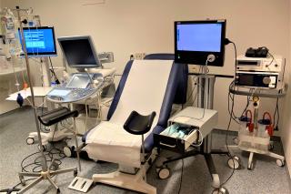 Salle d'Hystéroscopie ambulatoire  - Clinique du Saignement - Hôpital Universitaire de Bruxelles